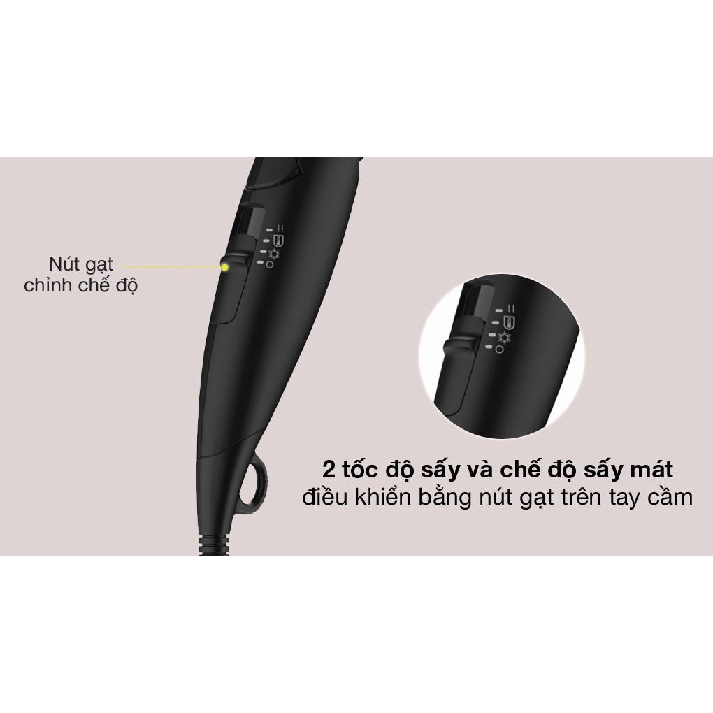 Máy sấy tóc Panasonic EH-ND65-K645 - Sản xuất tại Thái Lan - Hàng chính hãng - Hàng Bếp 3B