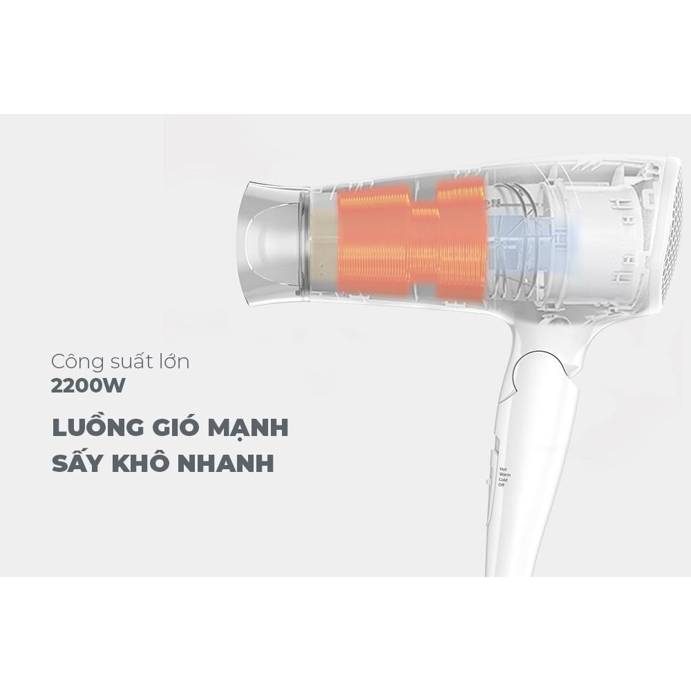 Máy sấy tóc Sunhouse SHD2309 - Hàng Bếp 3B - Bảo hành 1 năm toàn quốc
