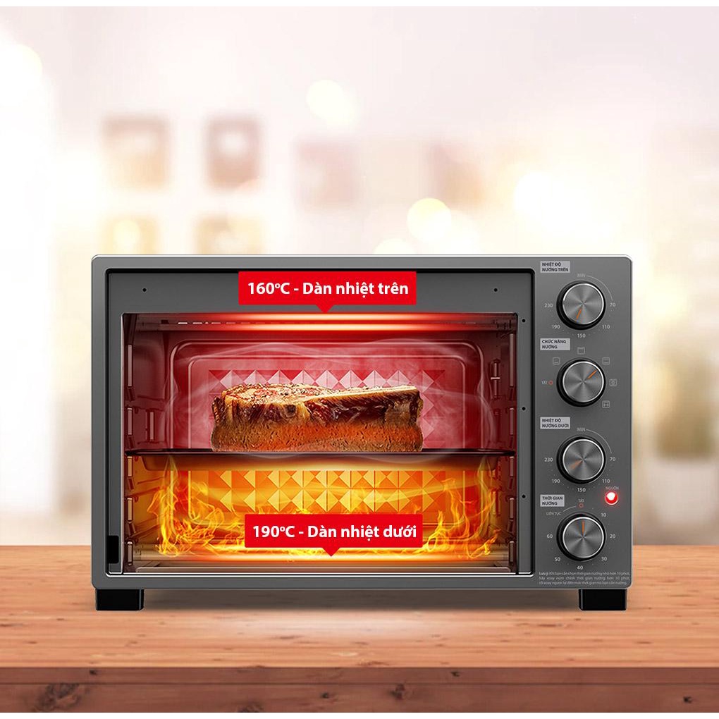 Lò nướng Toshiba 40 lít TL-MC40EZF(GR) - Hàng Bếp 3B - Chính hãng uy tín