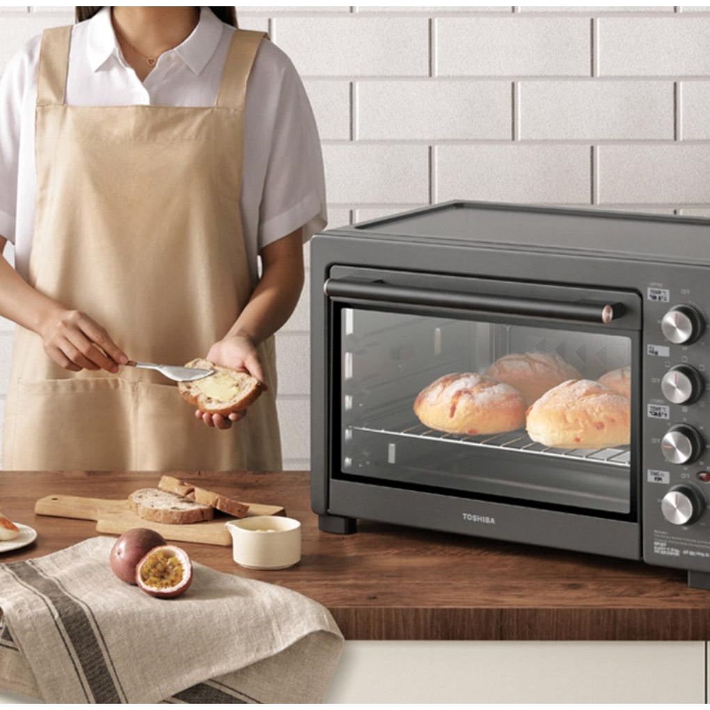 Lò nướng Toshiba 40 lít TL-MC40EZF(GR) - Hàng Bếp 3B - Chính hãng uy tín