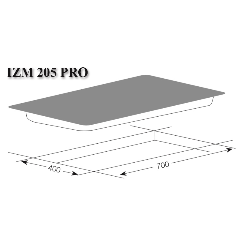 Bếp điện từ đôi Inverter Zemmer IZM-205 PRO - Sản phẩm chính hãng - Hàng Bếp 3B