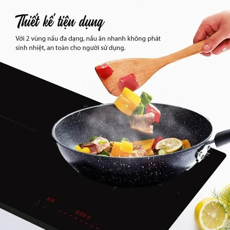 Bếp điện từ hồng ngoại đôi inverter Zemmer IZM 203IH - Hàng Bếp 3B - Có bảo hành