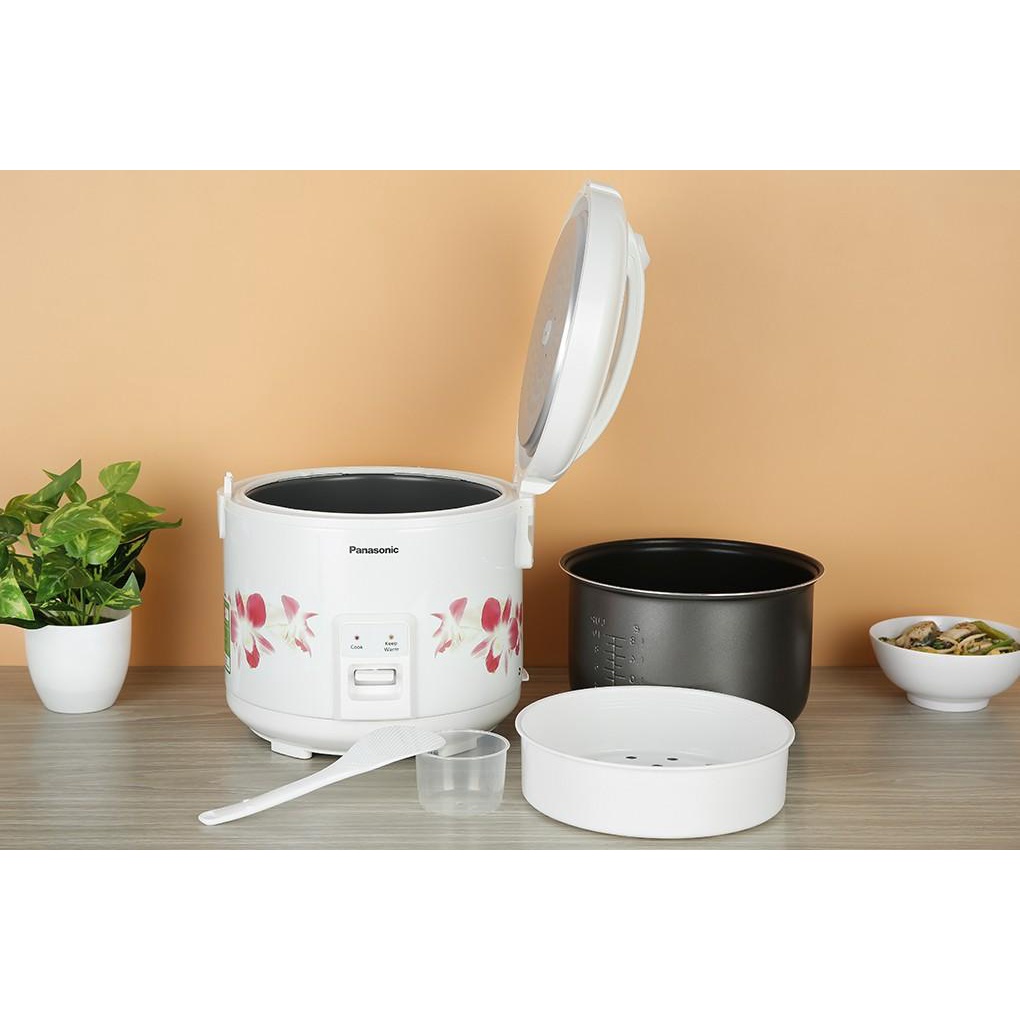 Nồi cơm điện nắp gài Panasonic 1.8 lít SR-MVN18FRAX -  Hàng Bếp 3B - Chính hãng bảo hành 1 năm