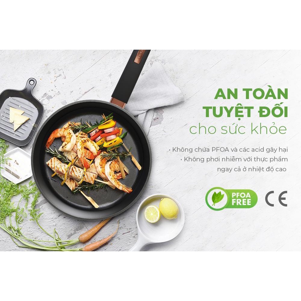 Bộ nồi chảo chống dính ULtra Titanium Sunhouse ST2210B đa kích cỡ -  Hàng Bếp 3B