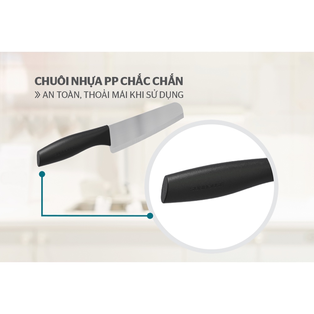Dao làm bếp đa năng Sunhouse KS-KN147CK / KS-KN175CS Giao hỏa tốc - Hàng Bếp 3B