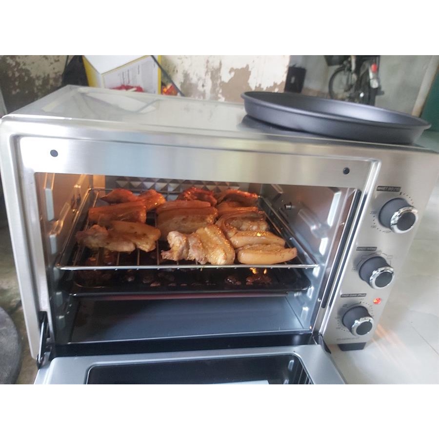 Lò nướng đối lưu 32 lít Sharp EO-A323RCSV-ST -  Hàng Bếp 3B -  Mới 100%