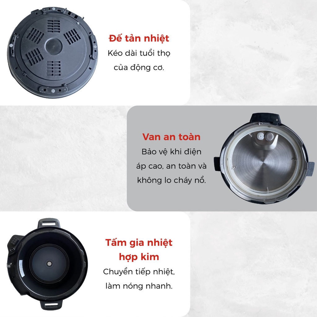 Nồi áp suất điện kết hợp chiên không dầu Instant Pot Duo Crisp 11 in 1 (8 lít) - Giao hàng miễn phí