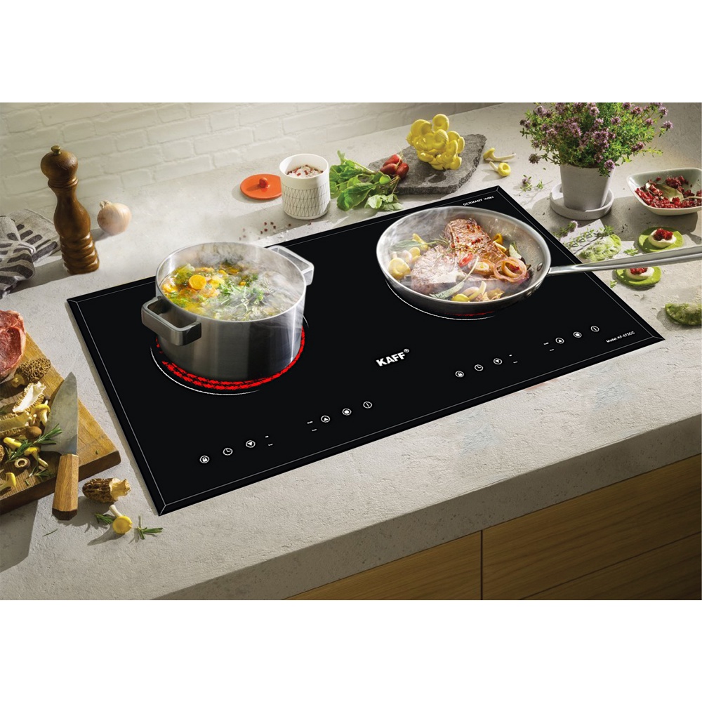 Bếp hồng ngoại đôi không kén nồi KAFF KF-FL0733C - CHÍNH HÃNG Bảo hành tại nhà 5 năm trên toàn quốc