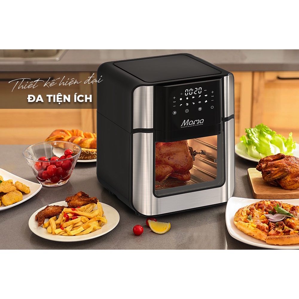 Nồi chiên không dầu Sunhouse 15 lít SHD4088 - Bảo hành chính hãng 12 tháng toàn quốc