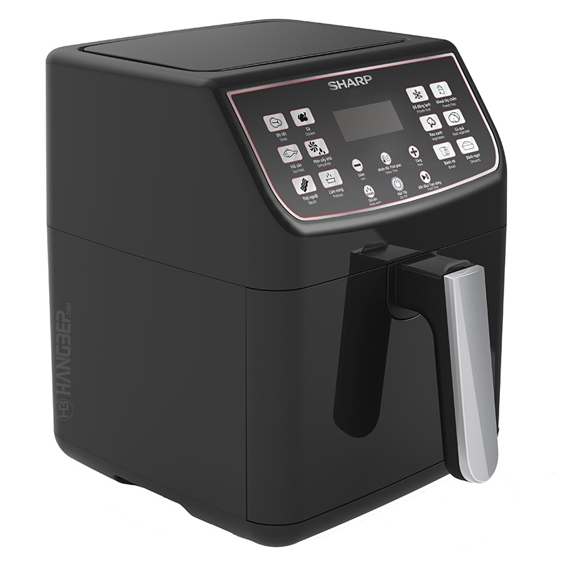 Nồi chiên không dầu Sharp 5.5 lít KF-AF55EV-BK