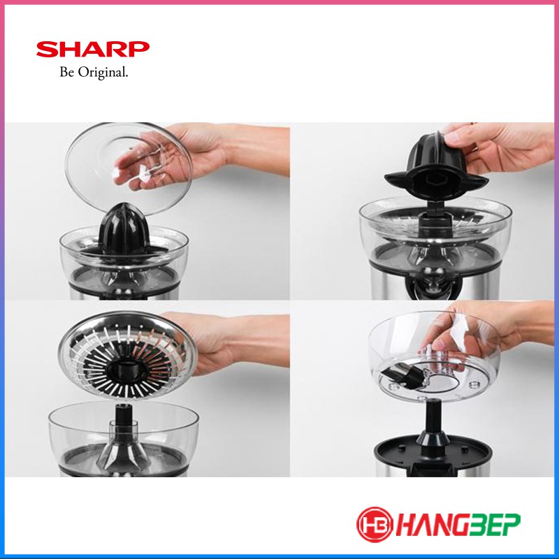 Máy vắt cam Sharp EJ-J130-ST công suất lớn - Bảo hành chính hãng 12 tháng