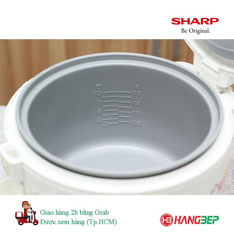 Nồi cơm điện Sharp 1.8 lít KS-N181ETV/KS-N182ETV/KS-N192ETV - Mới 100%, Chính hãng Sharp,sản xuất Thái Lan