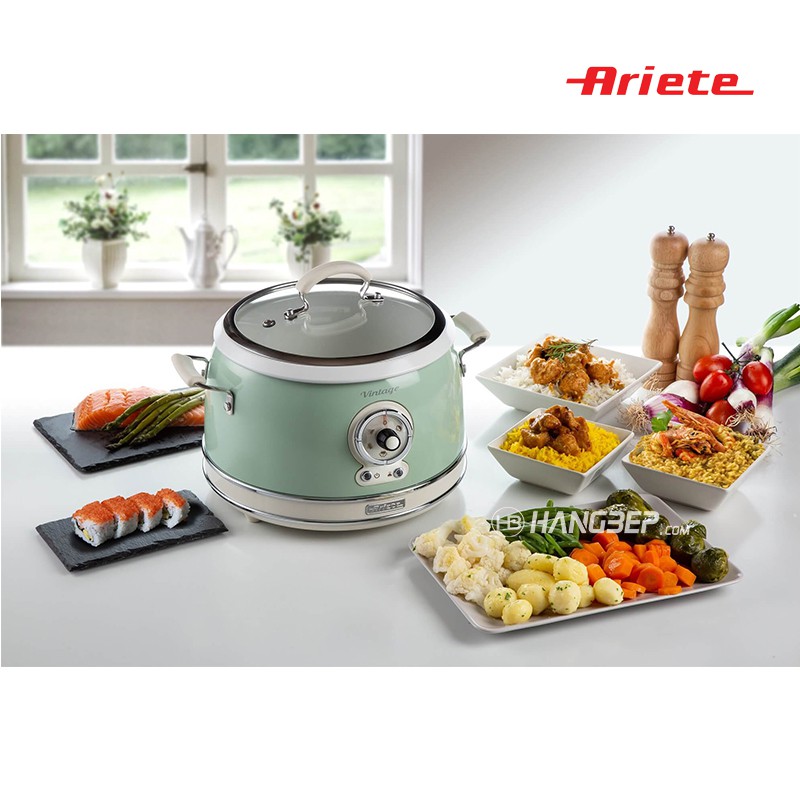 Nồi cơm điện Vintage Ariete 1.8 lít MOD.2904