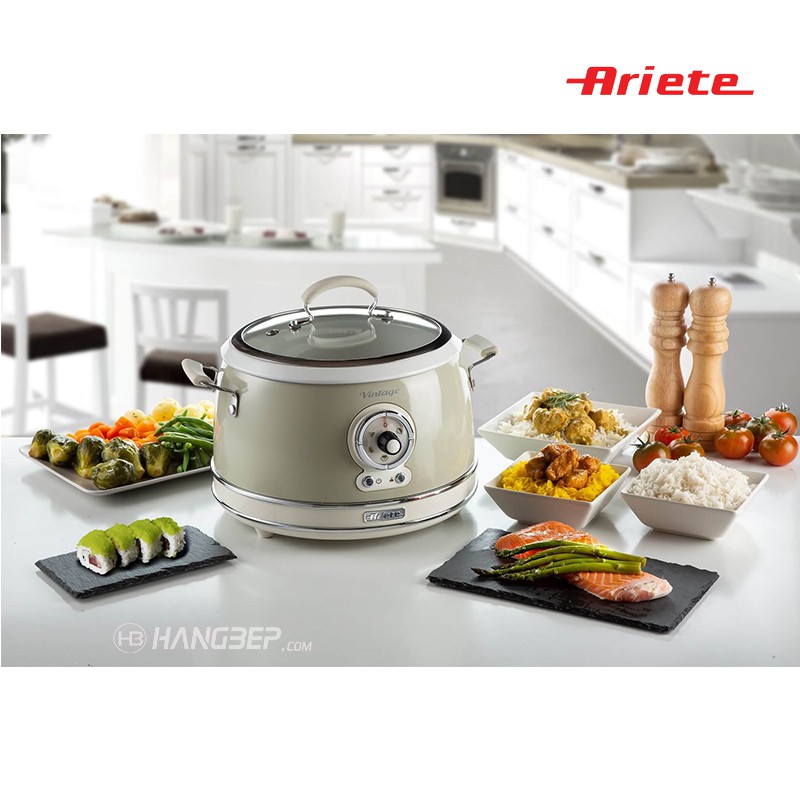 Nồi cơm điện Vintage Ariete 1.8 lít MOD.2904