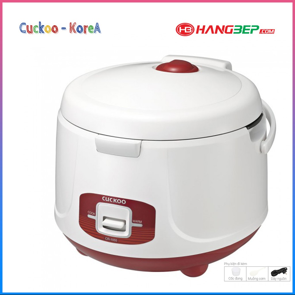 Nồi cơm điện nắp gài Hàn Quốc Cuckoo CR-1055
