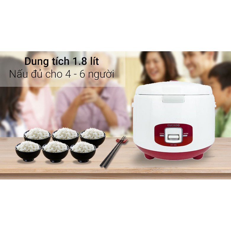 Nồi cơm điện nắp gài Hàn Quốc Cuckoo CR-1055
