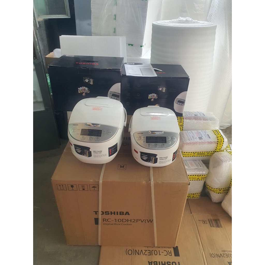 Nồi cơm điện tử Toshiba 1.8 lít RC-18DH2PV(W) / 1.0 lít RC-10DH2PV(W)