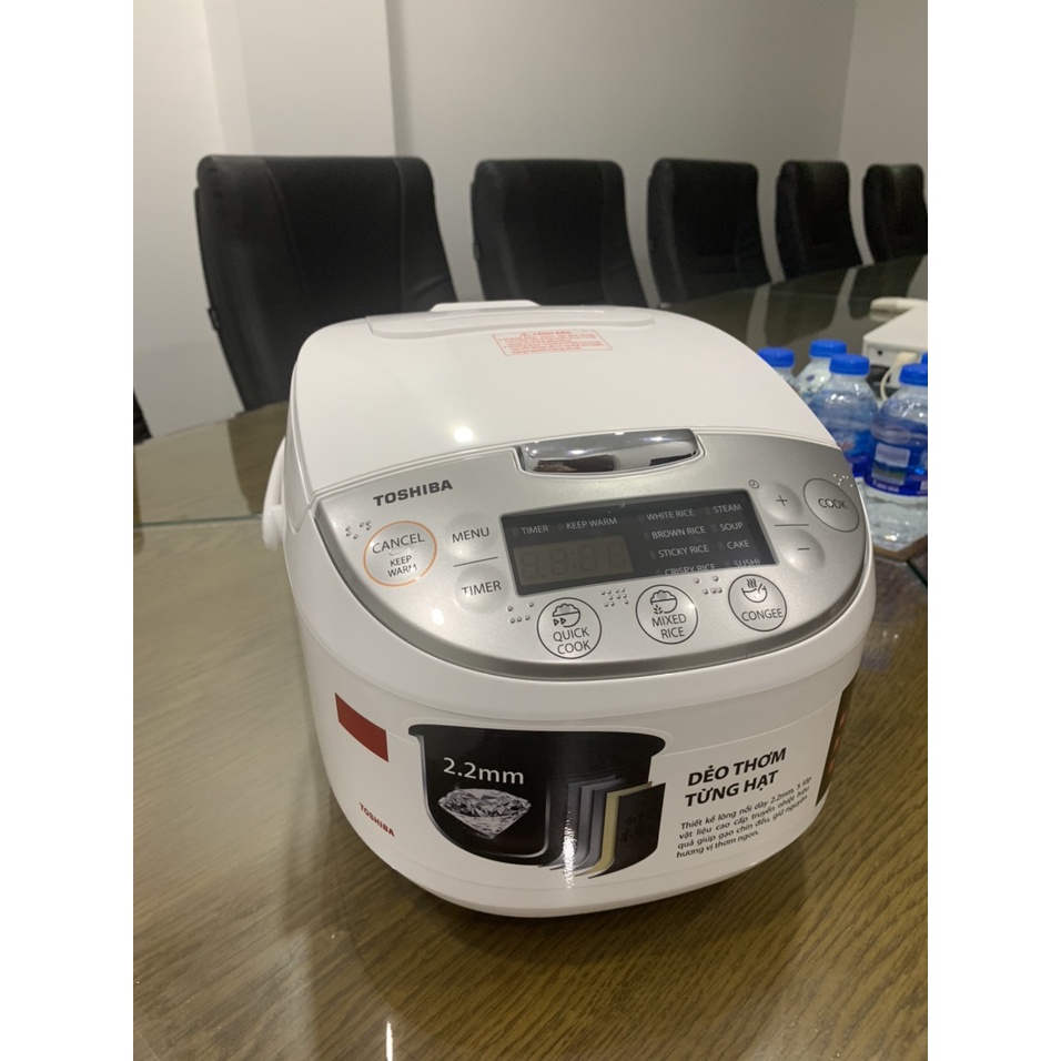 Nồi cơm điện tử Toshiba 1.8 lít RC-18DH2PV(W) / 1.0 lít RC-10DH2PV(W)