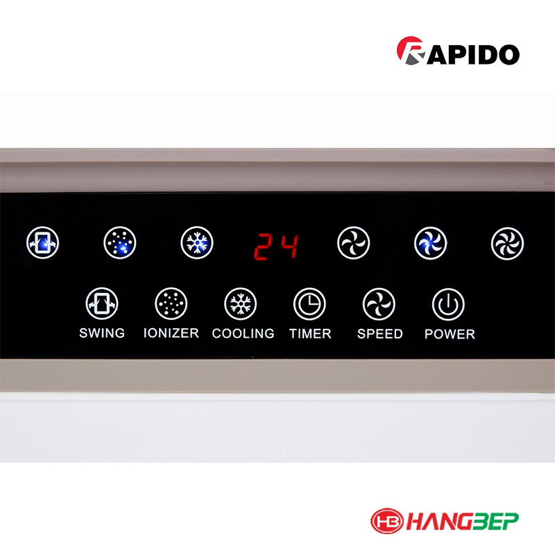 Quạt điều hòa không khí Rapido Turbo 9000D/9000M