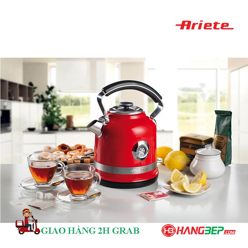 Bình đun nước siêu tốc Ariete 1.7 lít MOD.2854 - Thương hiệu Ý - Bảo hành chính hãng 24 tháng toàn quốc