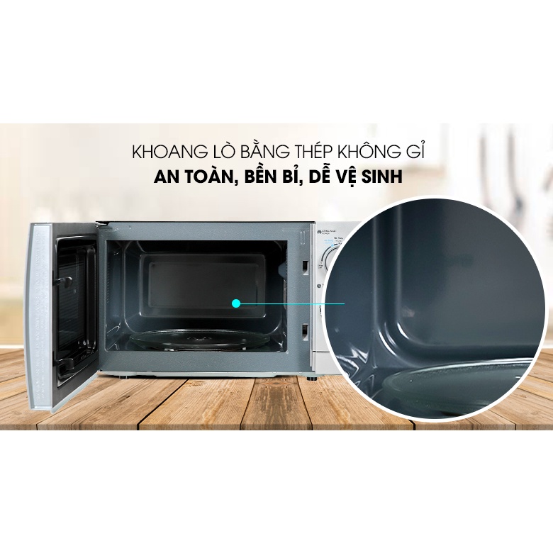 Lò vi sóng Sharp 20 lít R-202VN-S / R-209VN-SK - Bảo hành tại hãng 12 tháng toàn quốc