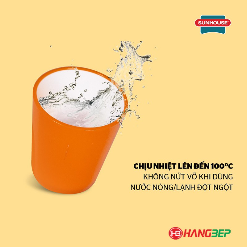 Bộ 2 ly cách nhiệt 2 lớp BioZone KB-CU310 (nhựa nhập Hàn Quốc)