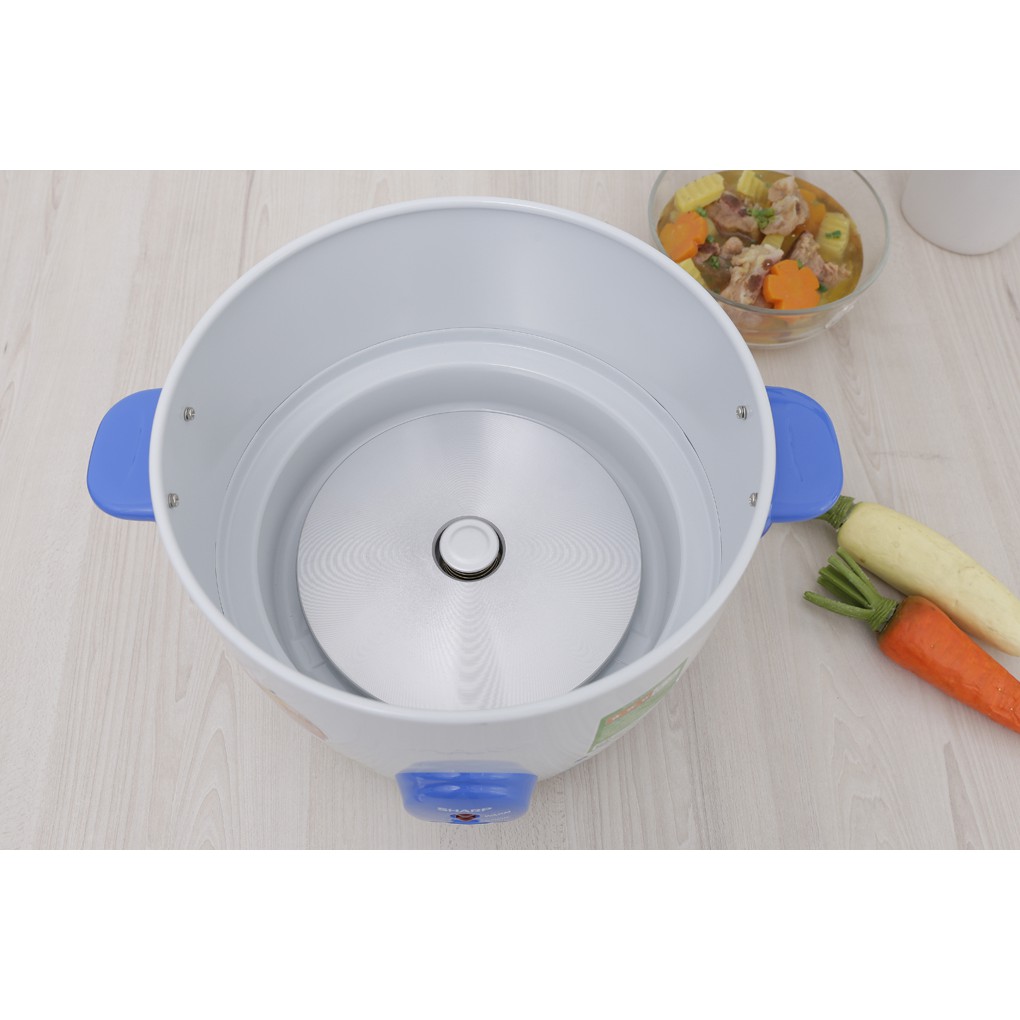 Nồi cơm điện nắp rời Sharp 2.8 lít KSH-D28V (giao màu mẫu nhiên) - Bảo hành chính hãng 12 tháng toàn quốc