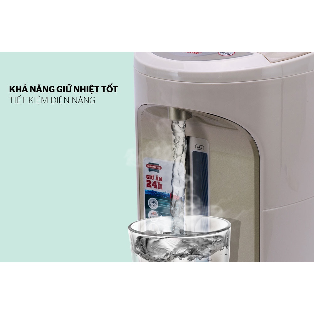 Bình thủy điện 4.2 lít Sunhouse SHD1542 - Bảo hành 12 tháng CHÍNH HÃNG