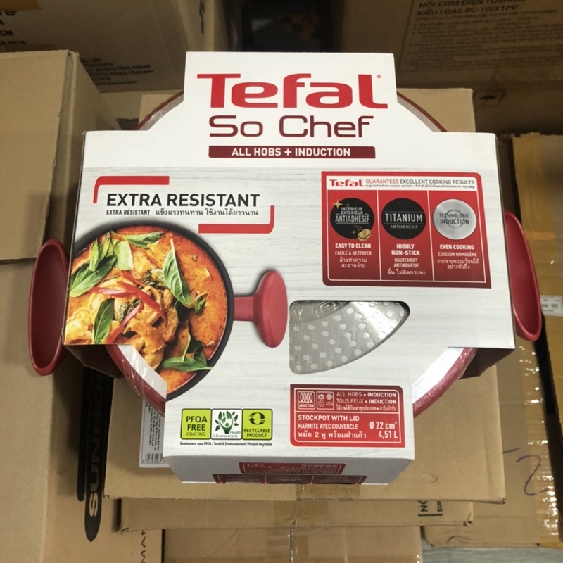 Nồi chống dính 22cm Tefal So Chef G1354595