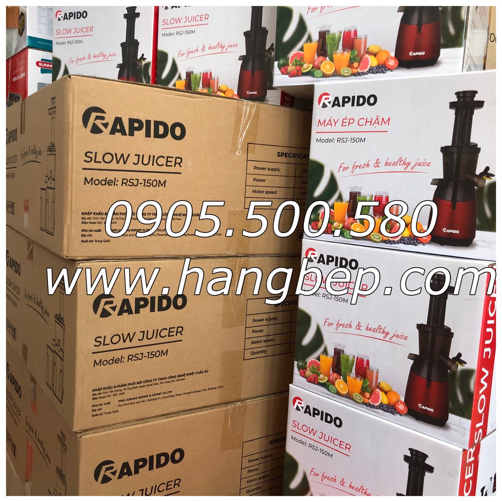 Máy ép chậm trái cây Rapido RSJ-150M