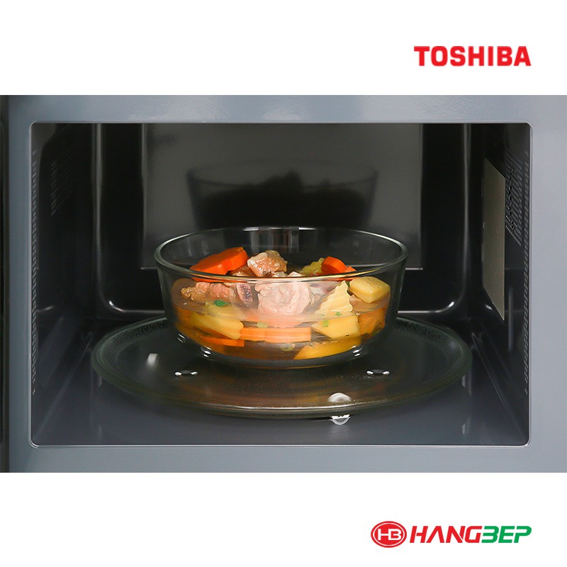 Lò vi sóng có nướng 23 lít Toshiba ER-SGS23(S1)VN /34 lít ER-SGS34(S1)VN - sản xuất tại Thái Lan