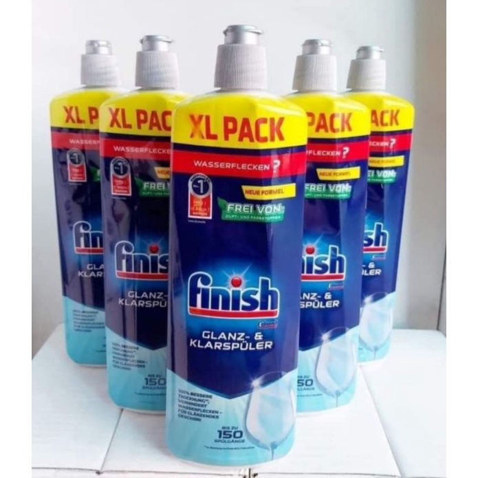 Nước làm bóng chén đĩa Finish 800ml/750ml/400ml Hương chanh