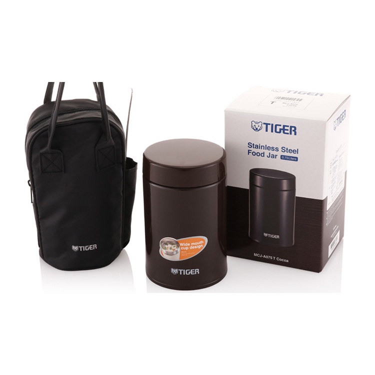 Bình đựng thức ăn giữ nhiệt đa năng Tiger MCJ-A075 (750ml)
