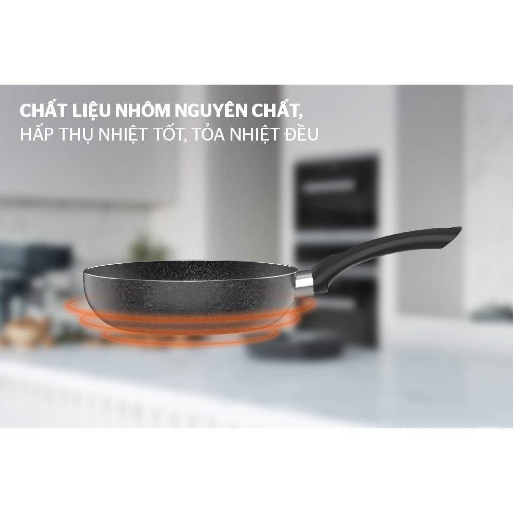 Chảo sâu lòng đáy từ 20cm Sunhouse SHS20MB / SHS20MO