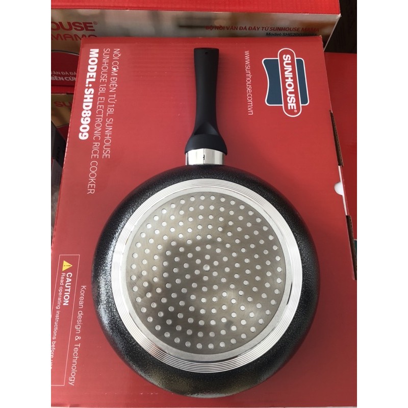 Chảo sâu lòng đáy từ 20cm Sunhouse SHS20MB / SHS20MO