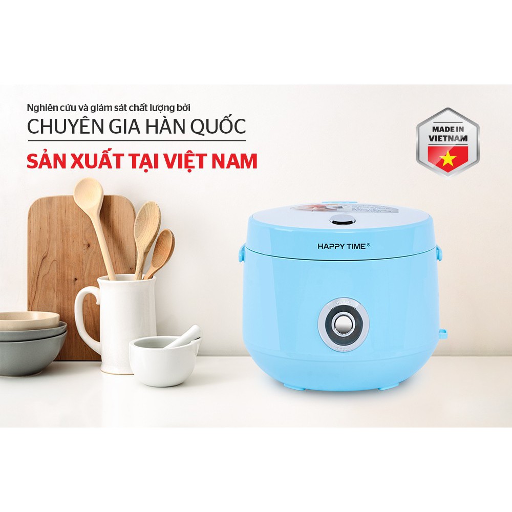 Nồi cơm nắp gài Happy Time 1.8 lít HTD8521P / 1.2 lít HTD8522G
