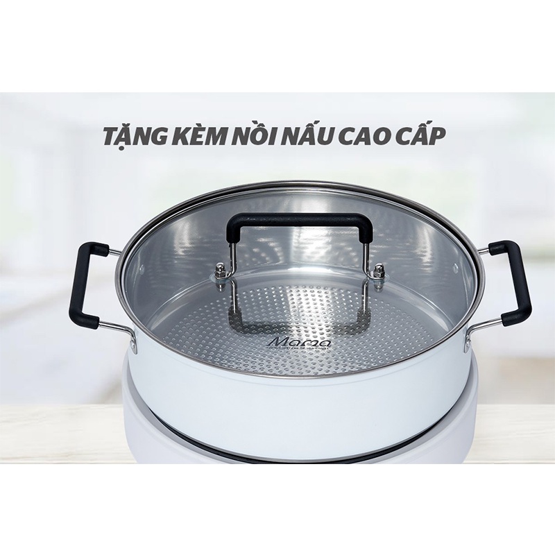 Bếp điện từ cảm ứng Sunhouse SHD6872 - Tặng kèm nồi, Bảo hành chính hãng 2 năm