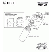 Bình giữ nhiệt Tiger 600ml MCY-A060 (NPV/MKV)
