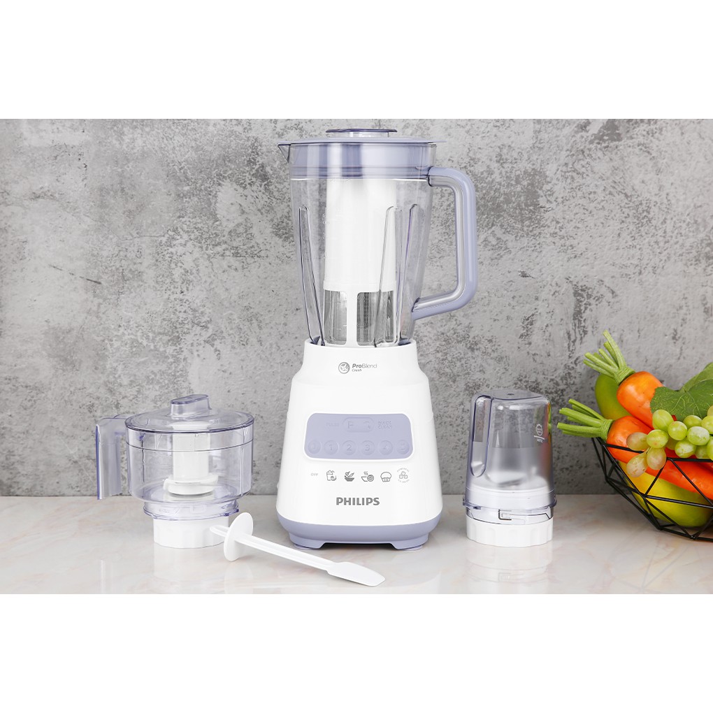 Máy xay sinh tố đa năng Philips HR2223 - Bảo hành chính hãng 2 năm toàn quốc