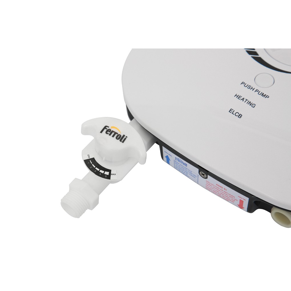 [Miễn phí lắp đặt] Máy nước nóng Ferroli Divo SSP 4.5S 4500W