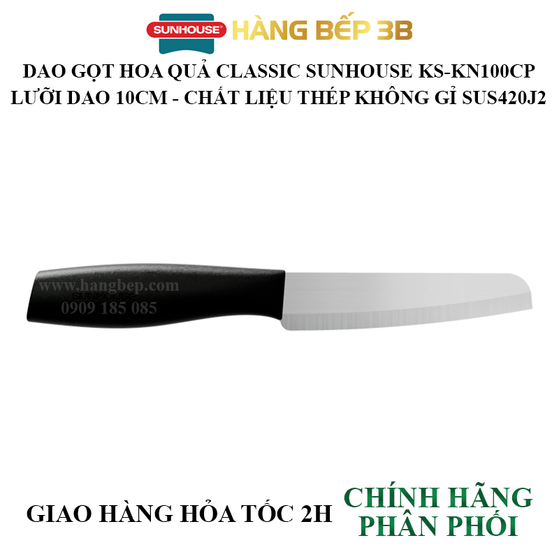 Dao gọt hoa quả 10cm Sunhouse KS-KN100PS / KS-KN100EP / KN100CP