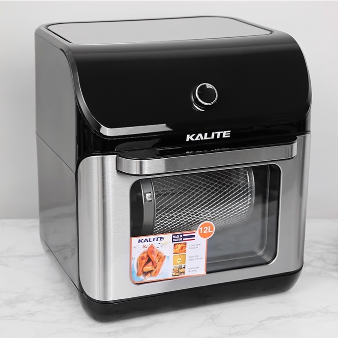 Nồi chiên không dầu Kalite 12 lít Q12 - Hàng chính hãng bảo hành 24 tháng 9 (Freeship Tphcm)