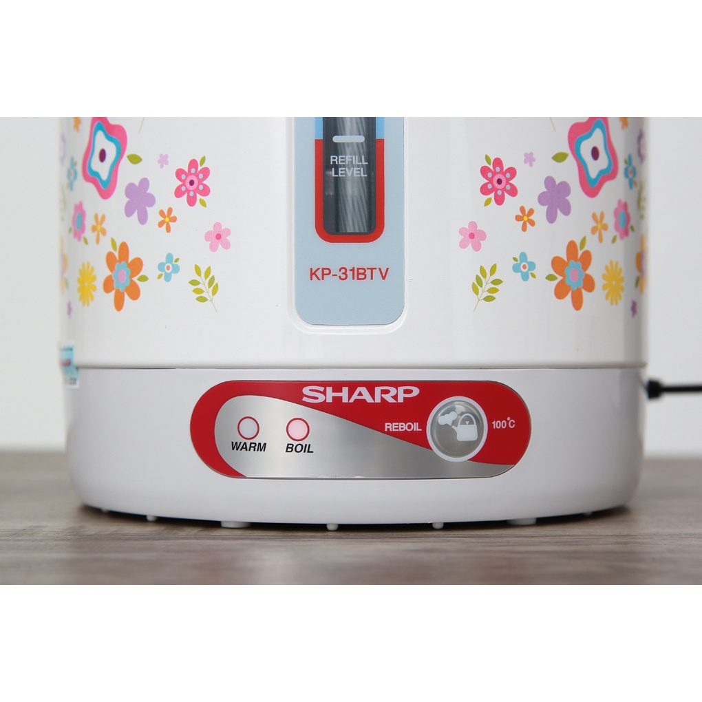 Bình thủy điện Sharp 2.8 lít KP-31BTV- CU - Bảo hành chính hãng 12 tháng toàn quốc