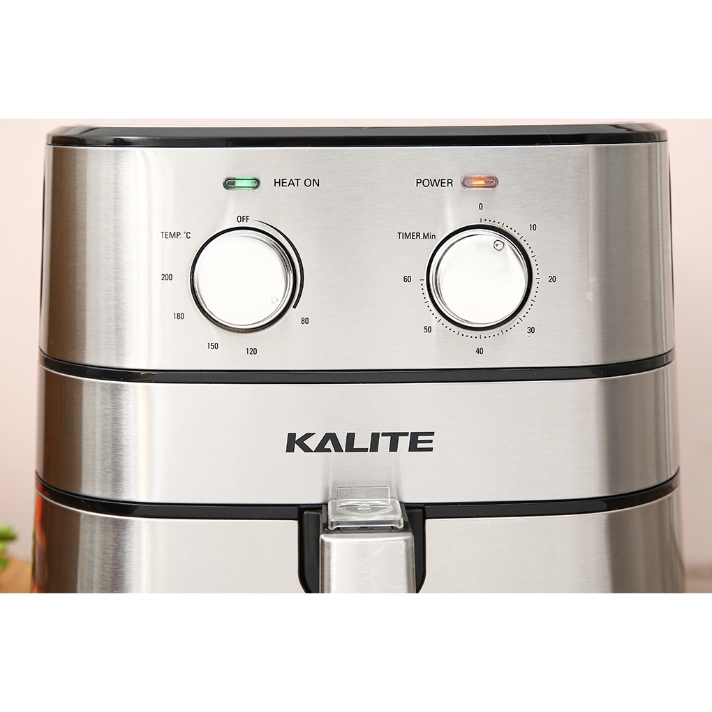 Nồi chiên không dầu Kalite 5.5 lít Q5 - Hàng chính hãng, bảo hành 12 tháng toàn quốc - Freeship TPHCM