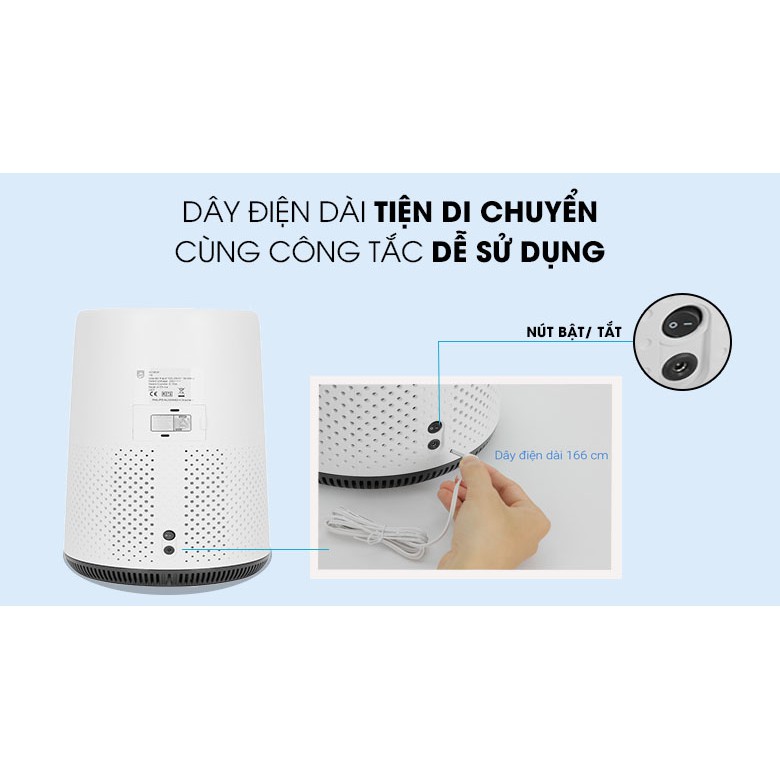 Máy lọc không khí Philips AC0820/10 Bảo hành chính hãng toàn quốc 24 tháng