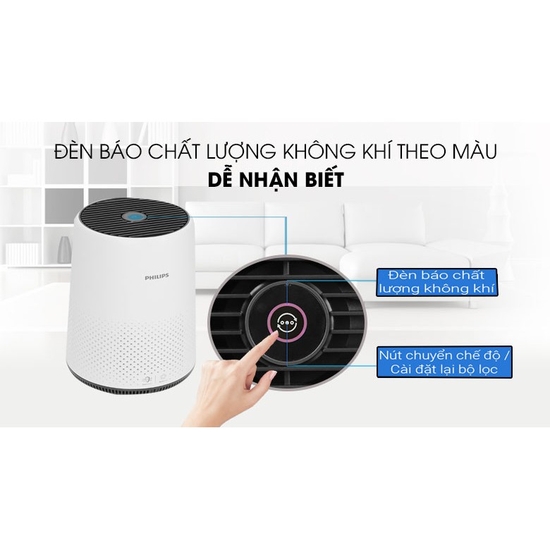 Máy lọc không khí Philips AC0820/10 Bảo hành chính hãng toàn quốc 24 tháng