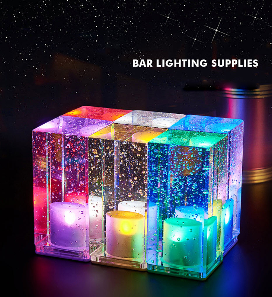 Đèn led để bàn cho quán Bar, Karaoke, Nhà hàng, tiệc ngoài trời OEM MS1809