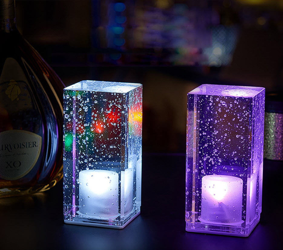 Đèn led để bàn cho quán Bar, Karaoke, Nhà hàng, tiệc ngoài trời OEM MS1809