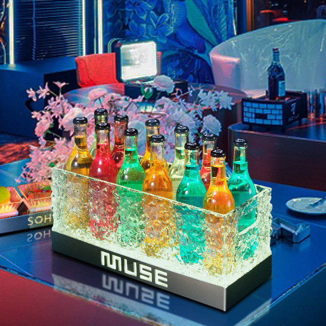 Xô đá có đèn led cho Bar, Karaoke, Nhà hàng OEM MS1804