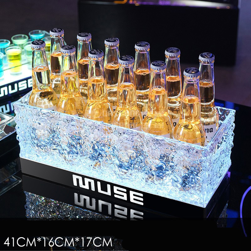 Xô đá có đèn led cho Bar, Karaoke, Nhà hàng OEM MS1804